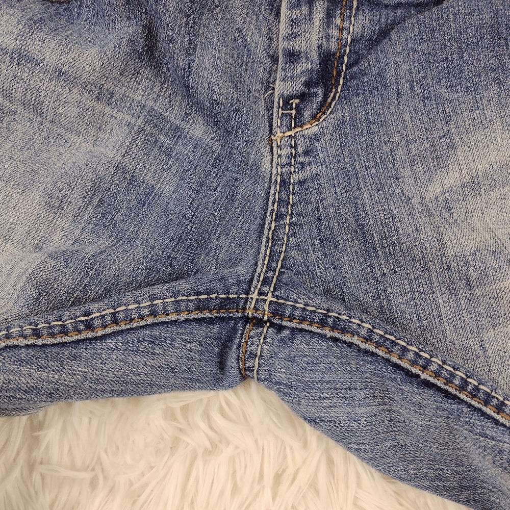 Vanilla Star Distressed Bootcut, Size 9 Tall - Picture 4 of 7